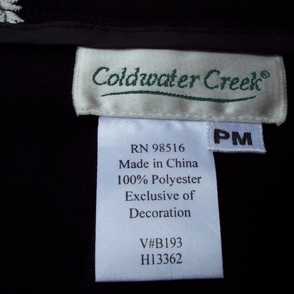 Coldwater Creek Long Pencil Skirt Petite Sz M PM - Picture 7 of 8